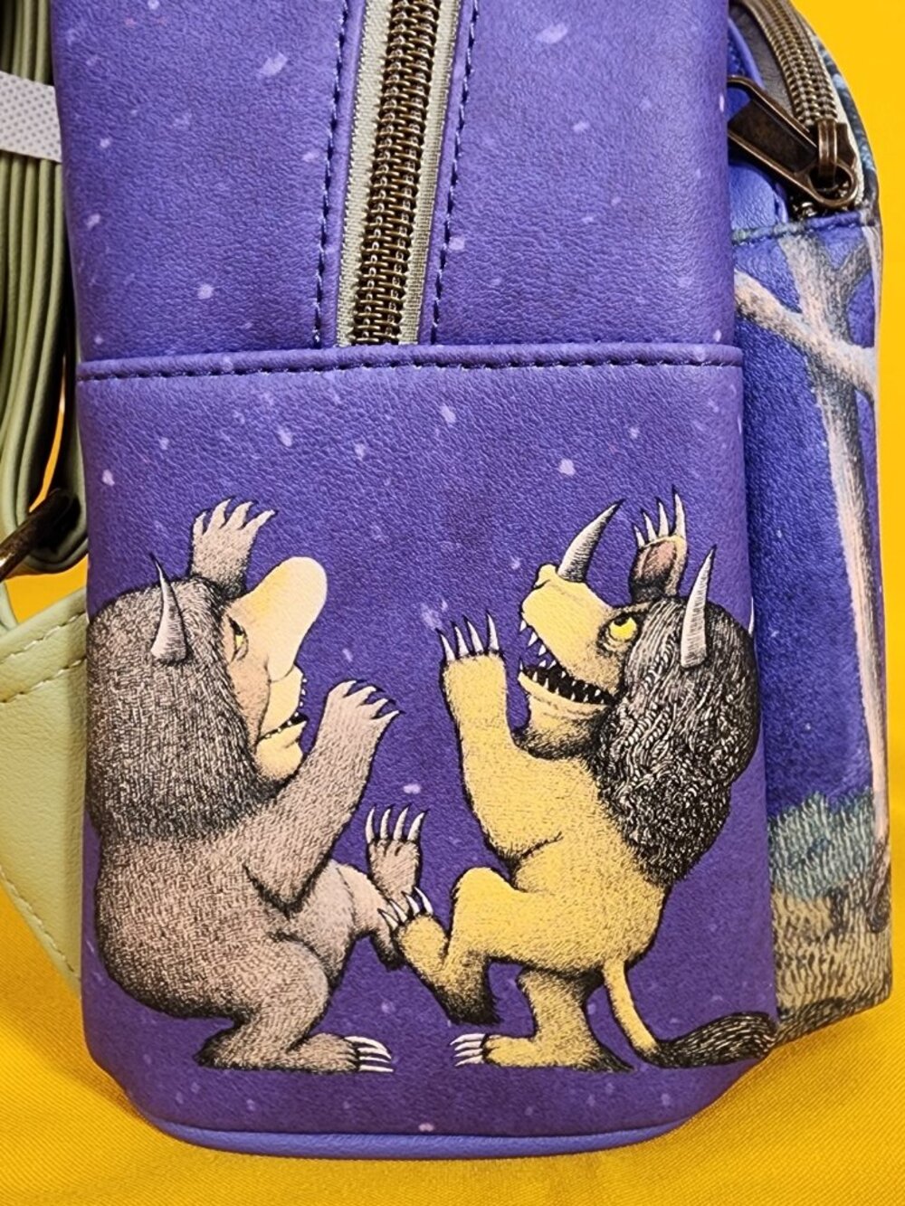 Loungefly Where The Wild Things Are Mini Backpack Soft Tag NEW - Picture 5 of 12